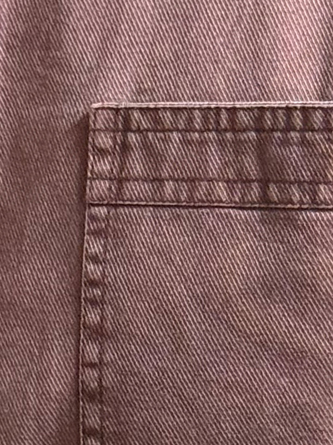 Rust Washed Structured Shirt