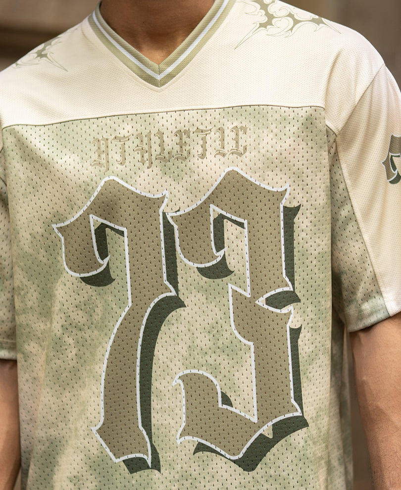 Sage Graphic Varsity T-Shirt