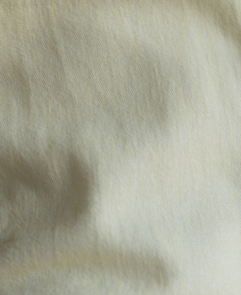 Butter Yellow Linen Blend Shirt