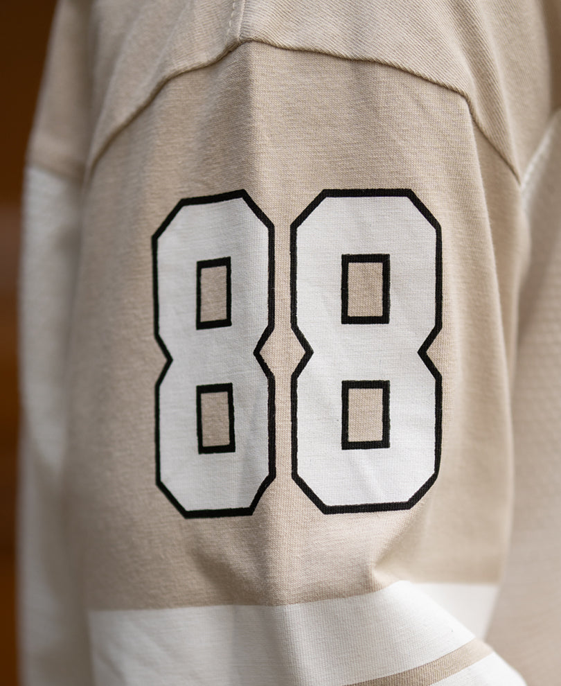 White Printed Oversize T-Shirt