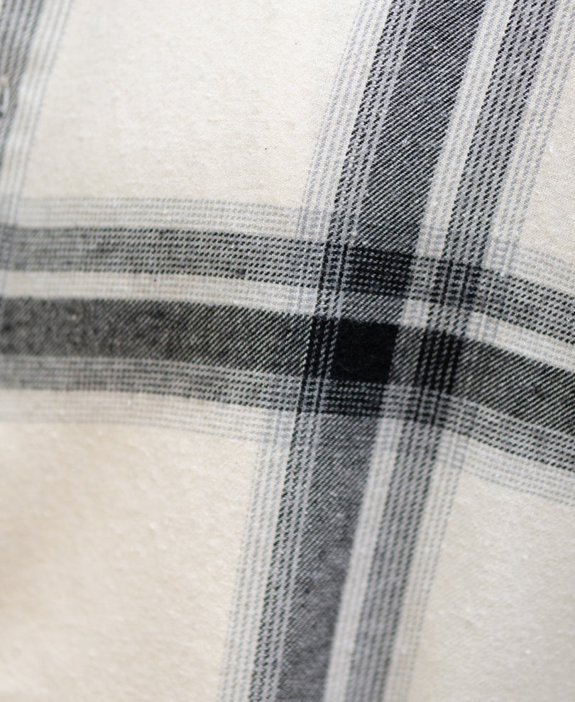 Off-White Brushed Checks Shirt