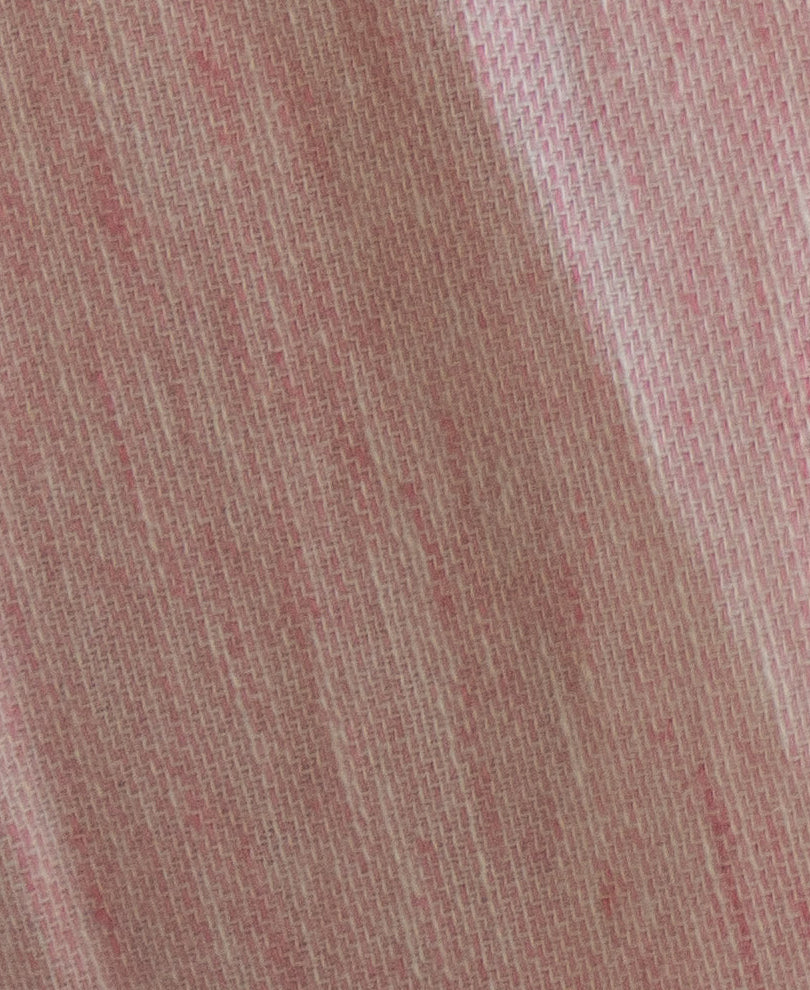 Pink Linen Blend Strucutured Shirt