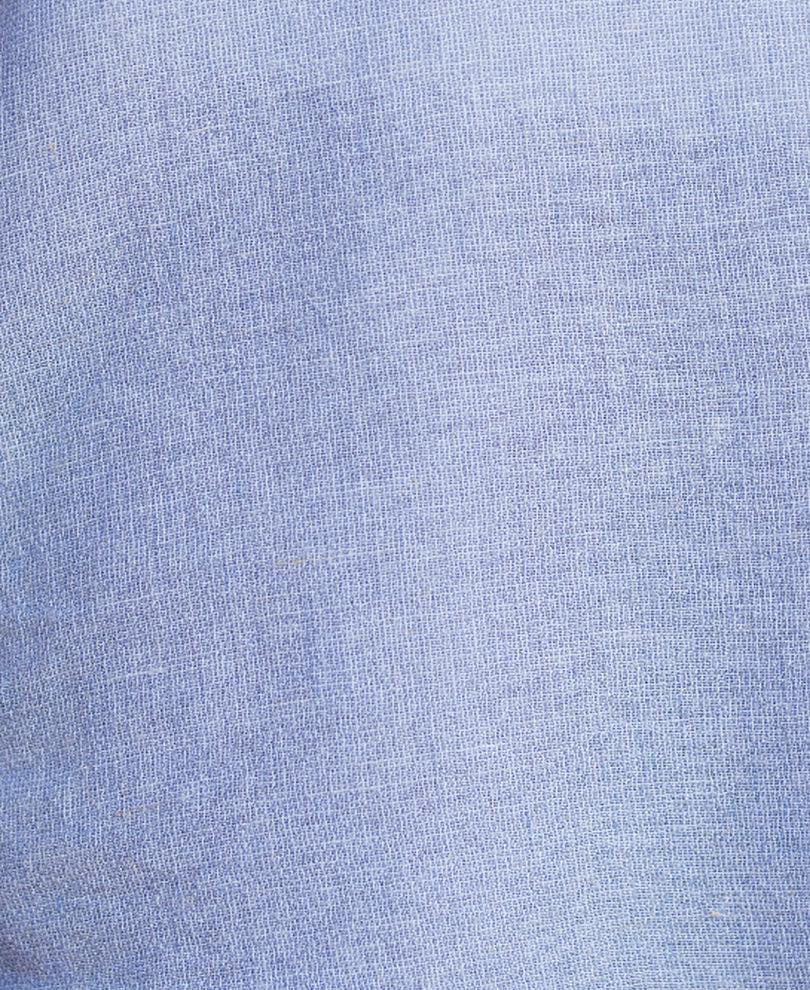 Light Blue Linen Blend Shirt