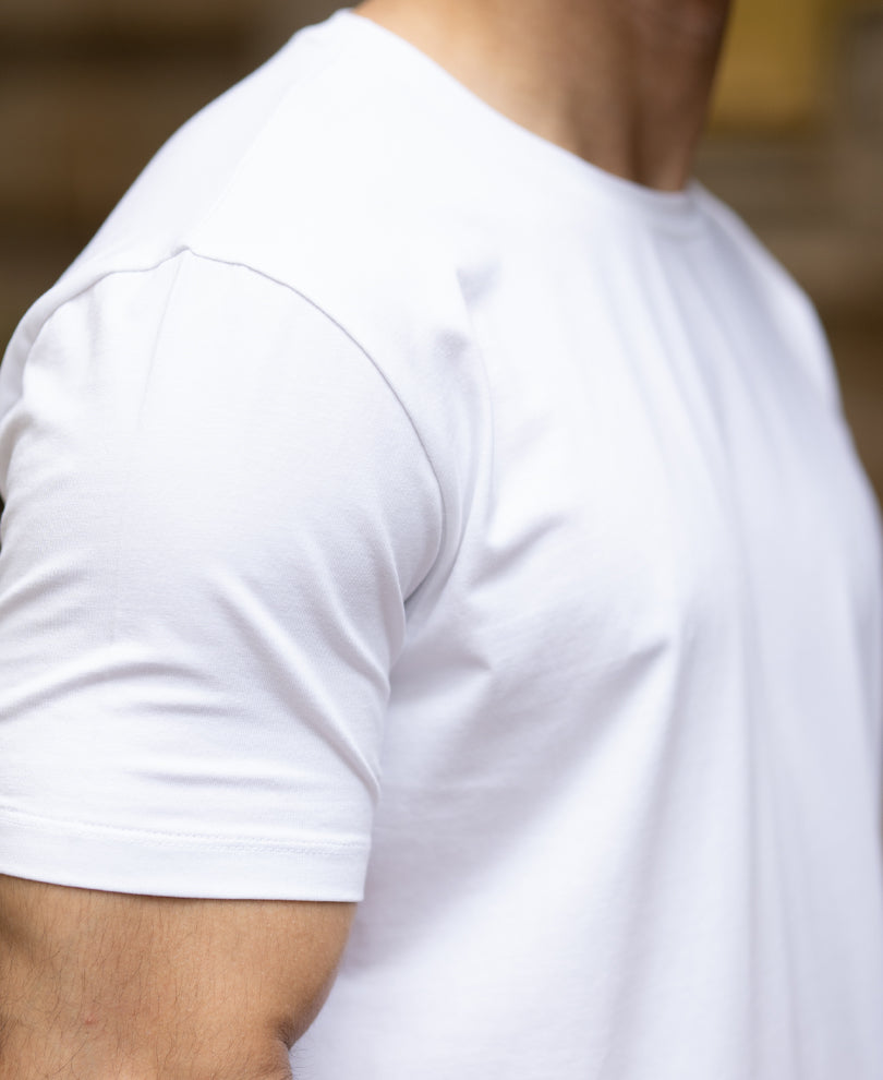 White & Black Basic T-Shirt (Pack of 2)